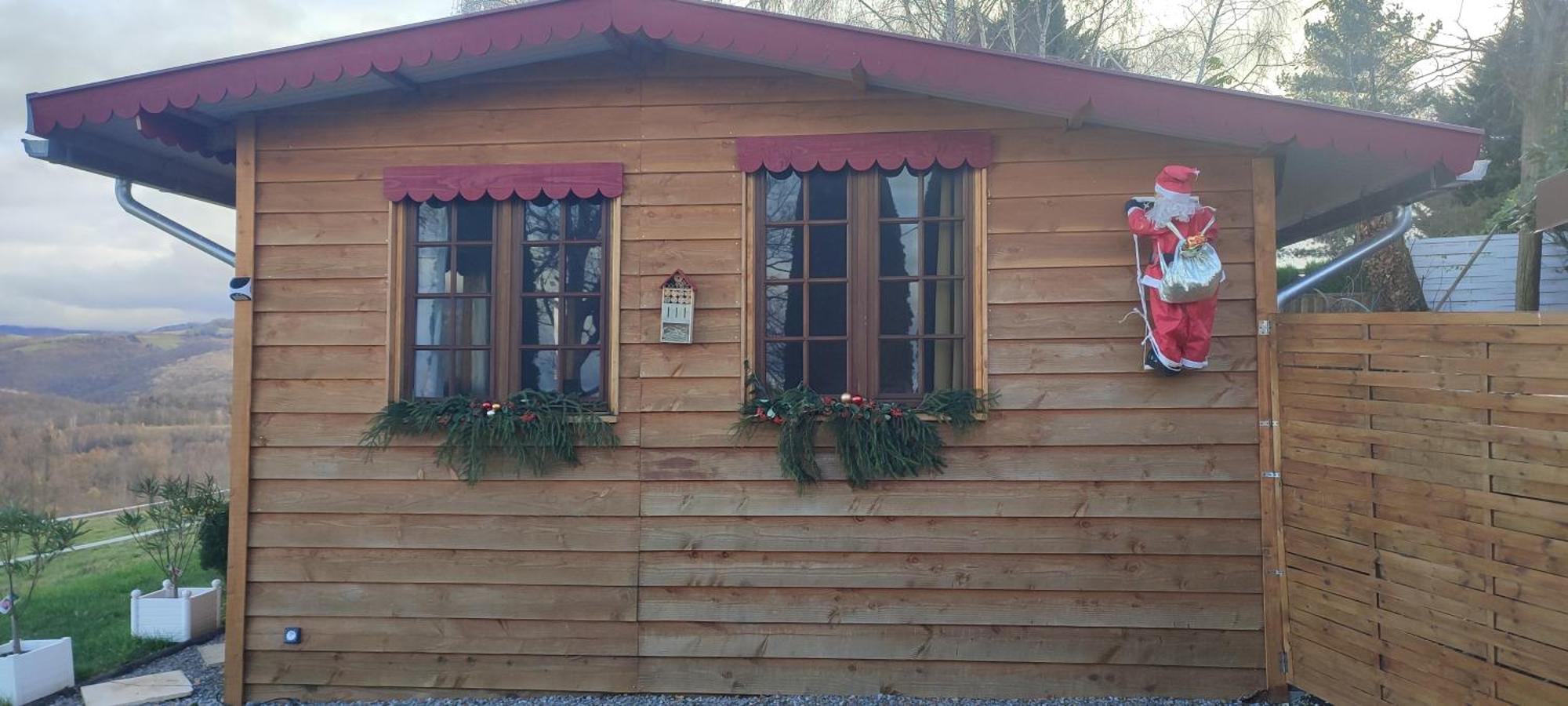 Domaine Le Lanis "Cabane De Pauline" Сен-Жирон Экстерьер фото