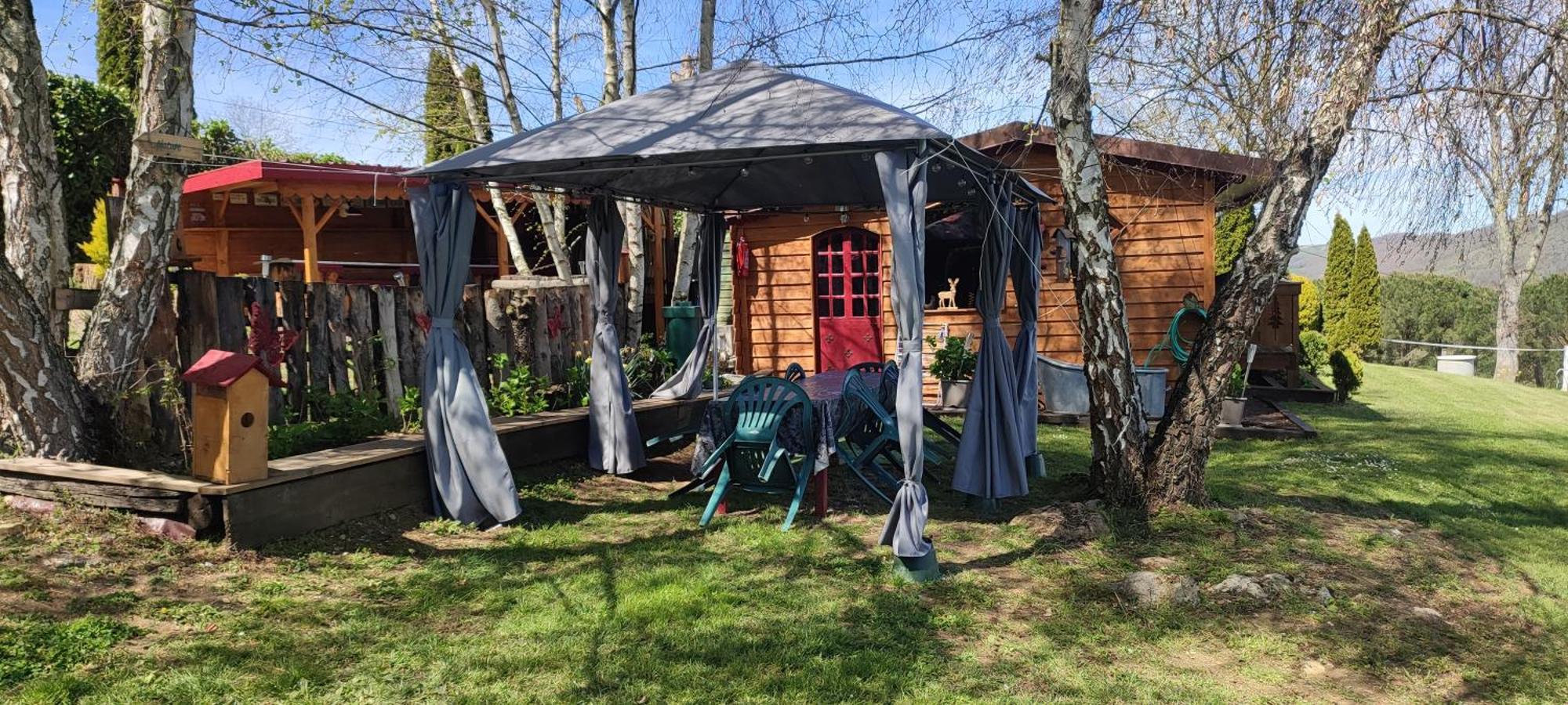Domaine Le Lanis "Cabane De Pauline" Сен-Жирон Экстерьер фото